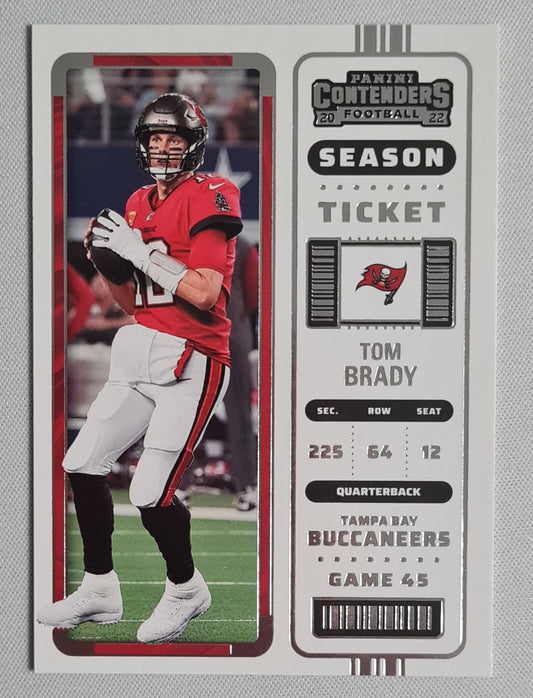 Tom Brady - 2022 Panini Contender Football Season Ticket NFL Buccaneers #93