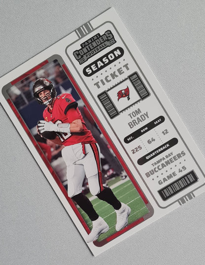 Tom Brady - 2022 Panini Contender Football Season Ticket NFL Buccaneers #93