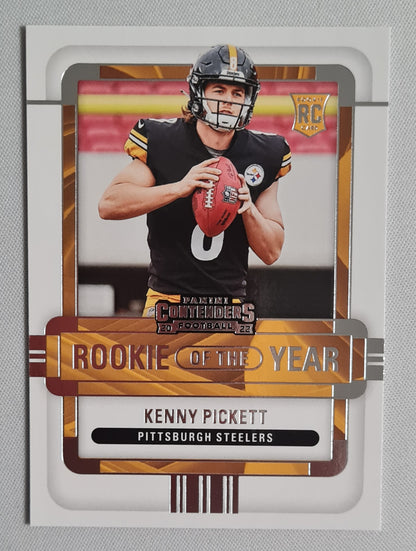 Kenny Pickett - 2022 Panini Contender Football Rookie of the Year (RC) NFL Steelers #ROY-KPI