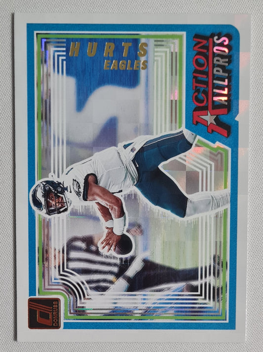 Jalen Hurts - 2023 Panini Donruss Football Action All Pros NFL Eagles #AAP-19