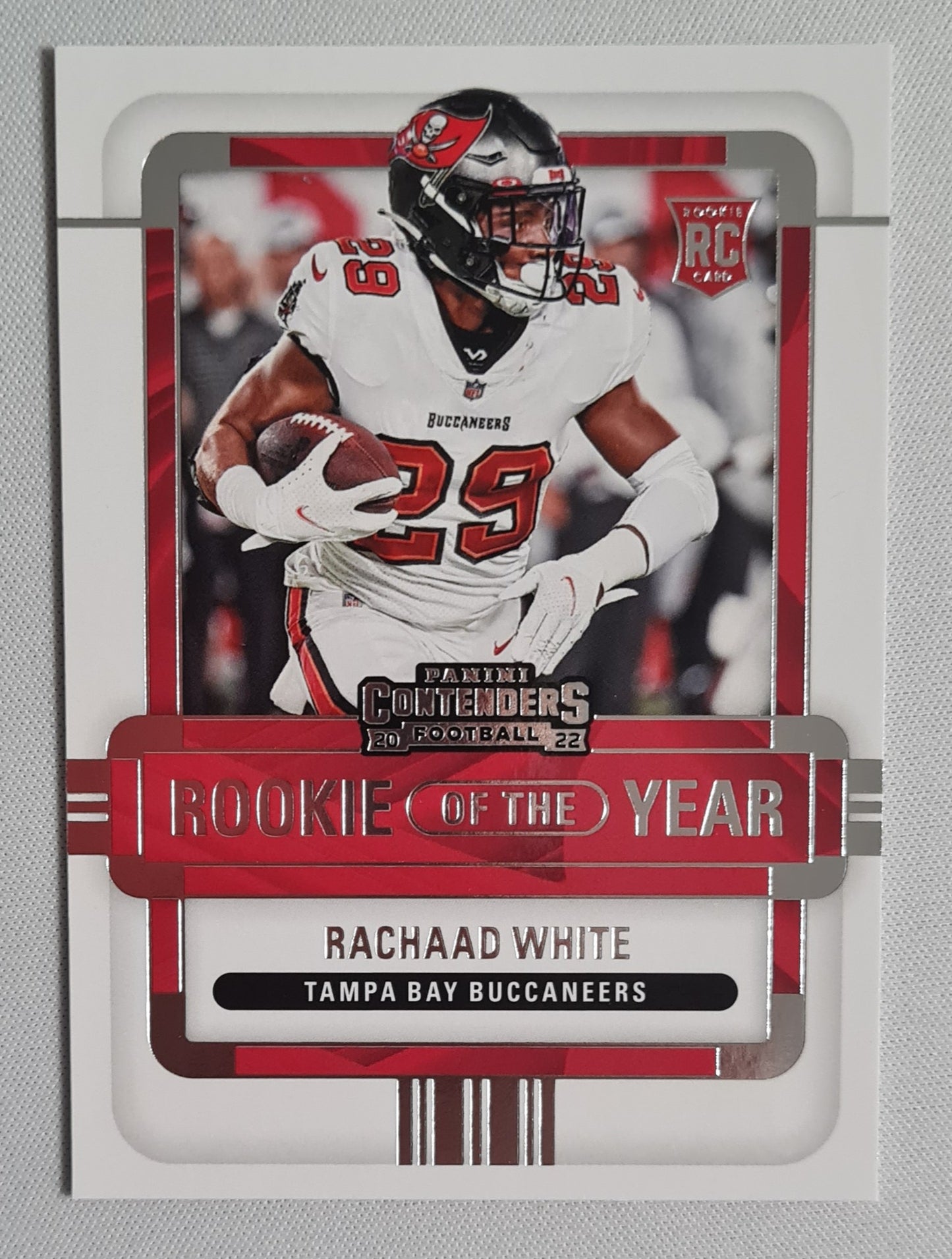 Rachaad White - 2022 Panini Contender Football Rookie of the Year (RC) NFL Buccaneers #ROY-RWH