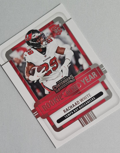 Rachaad White - 2022 Panini Contender Football Rookie of the Year (RC) NFL Buccaneers #ROY-RWH