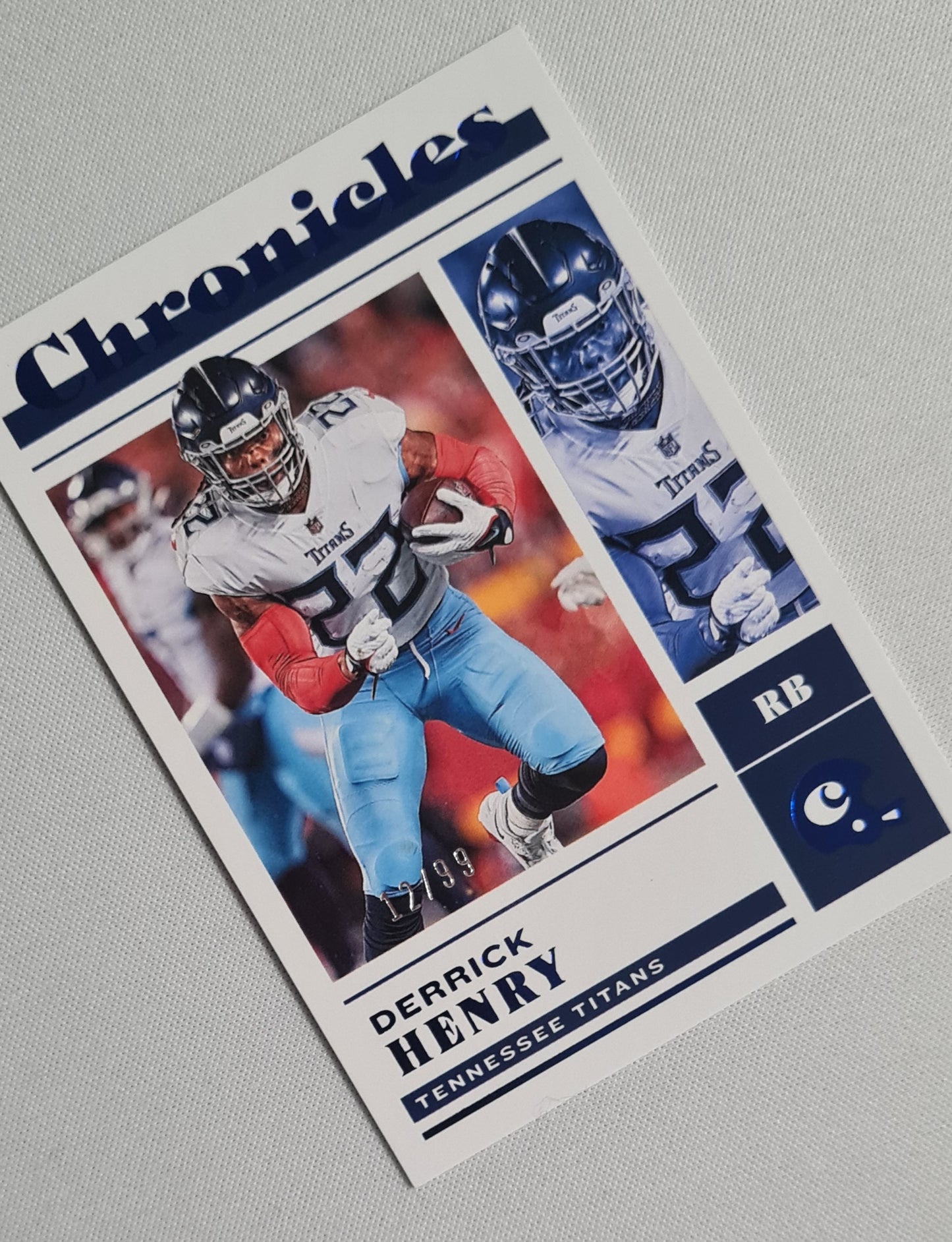 Derrick Henry - 2022 Panini Chronicles Football NFL Titans #10 Blue /99