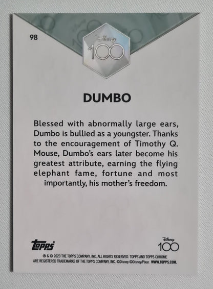 Dumbo - 2023 Topps Chrome Disney 100 #98