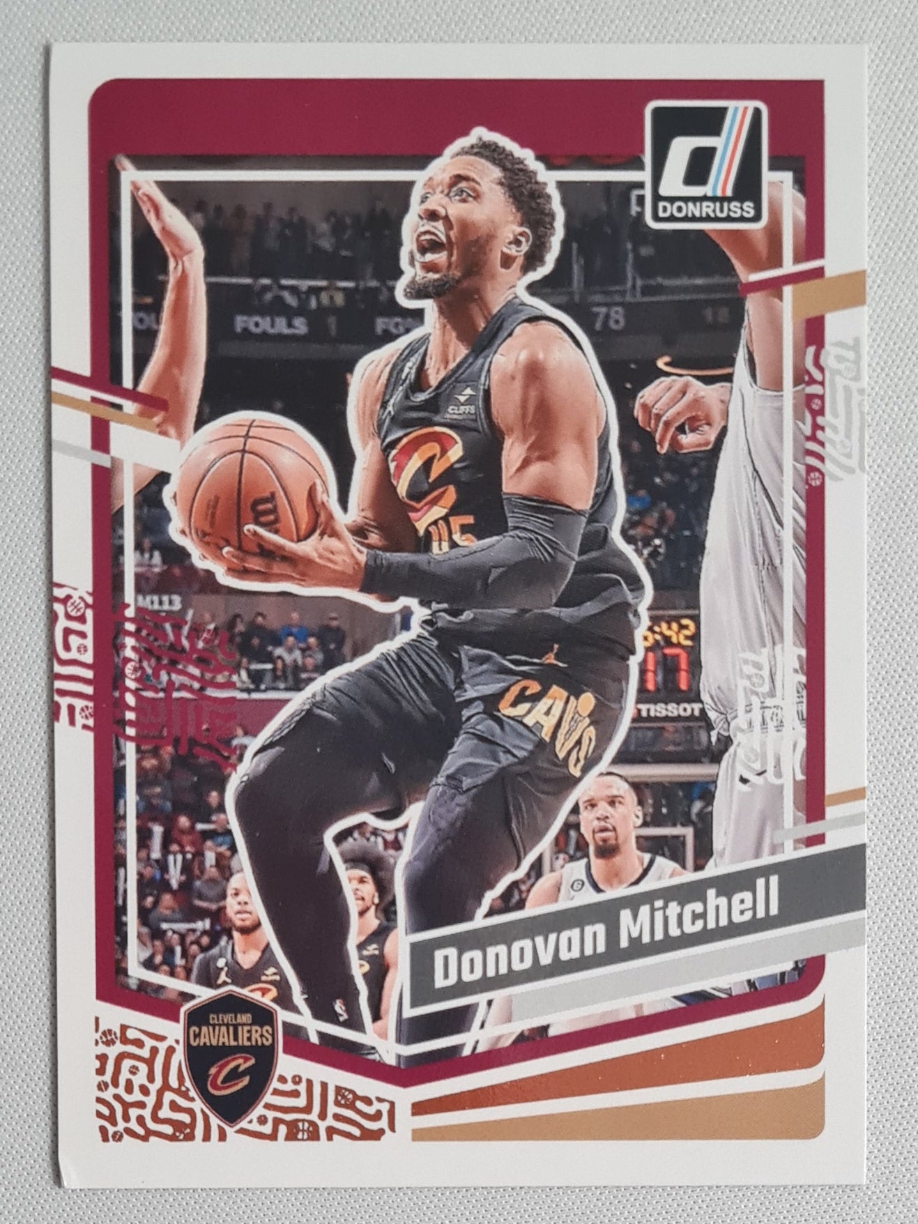 Donovan Mitchell - 2023/24 Panini Donruss Basketball NBA Cleveland Cavaliers #140