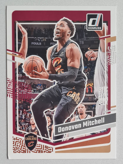 Donovan Mitchell - 2023/24 Panini Donruss Basketball NBA Cleveland Cavaliers #140