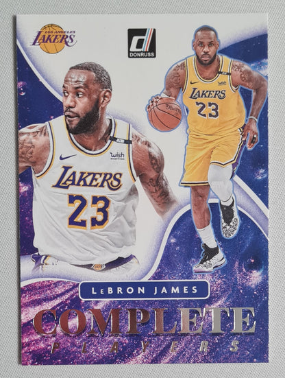 Lebron James - 2021/22 Panini Donruss Basketball NBA L.A. Lakers Complete Player #1