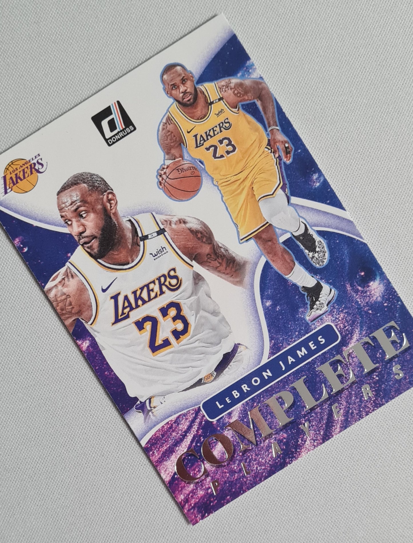 Lebron James - 2021/22 Panini Donruss Basketball NBA L.A. Lakers Complete Player #1