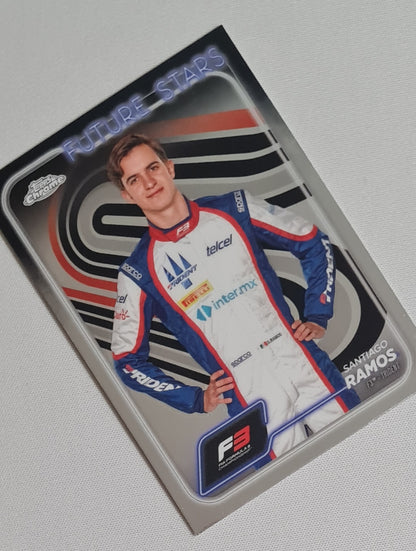 Santiago Ramos - 2024 Topps Chrome Racing Future Stars F3 #48