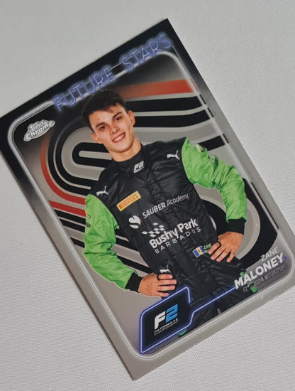 Zane Maloney - 2024 Topps Chrome Racing Future Stars F2 #25