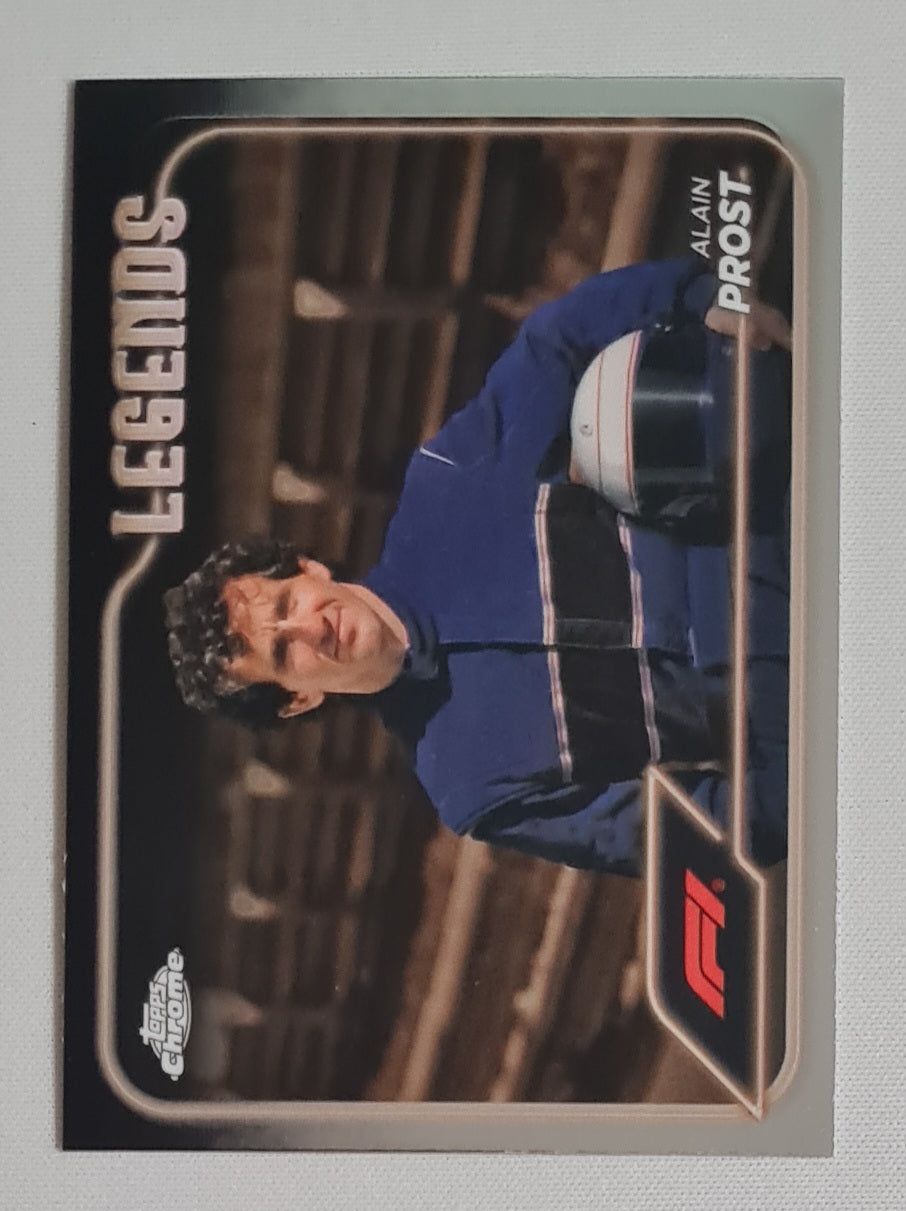 Alain Prost - 2024 Topps Chrome Racing F1 Legends #200