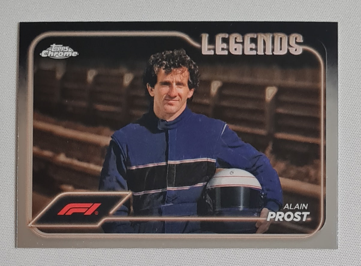 Alain Prost - 2024 Topps Chrome Racing F1 Legends #200