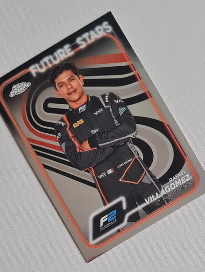 Rafael Villagomez - 2024 Topps Chrome Racing Future Stars F2 #40