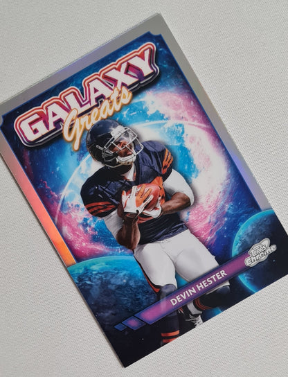 Devin Hester - 2024 Topps Chrome Galaxy Greats NFL Football #GG-34 Refractor