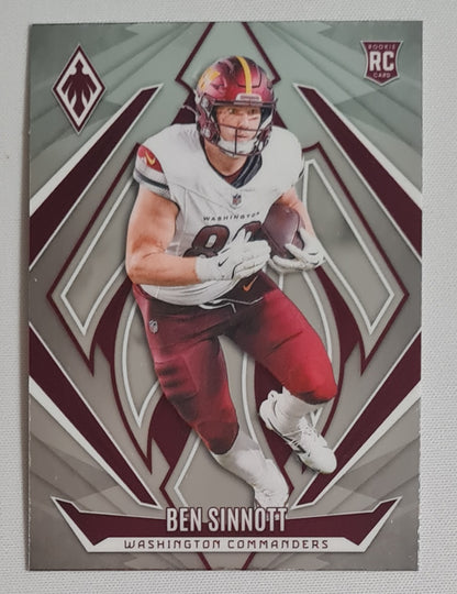 Ben Sinnott - 2024 Panini Phoenix Football NFL Commanders (RC) #157