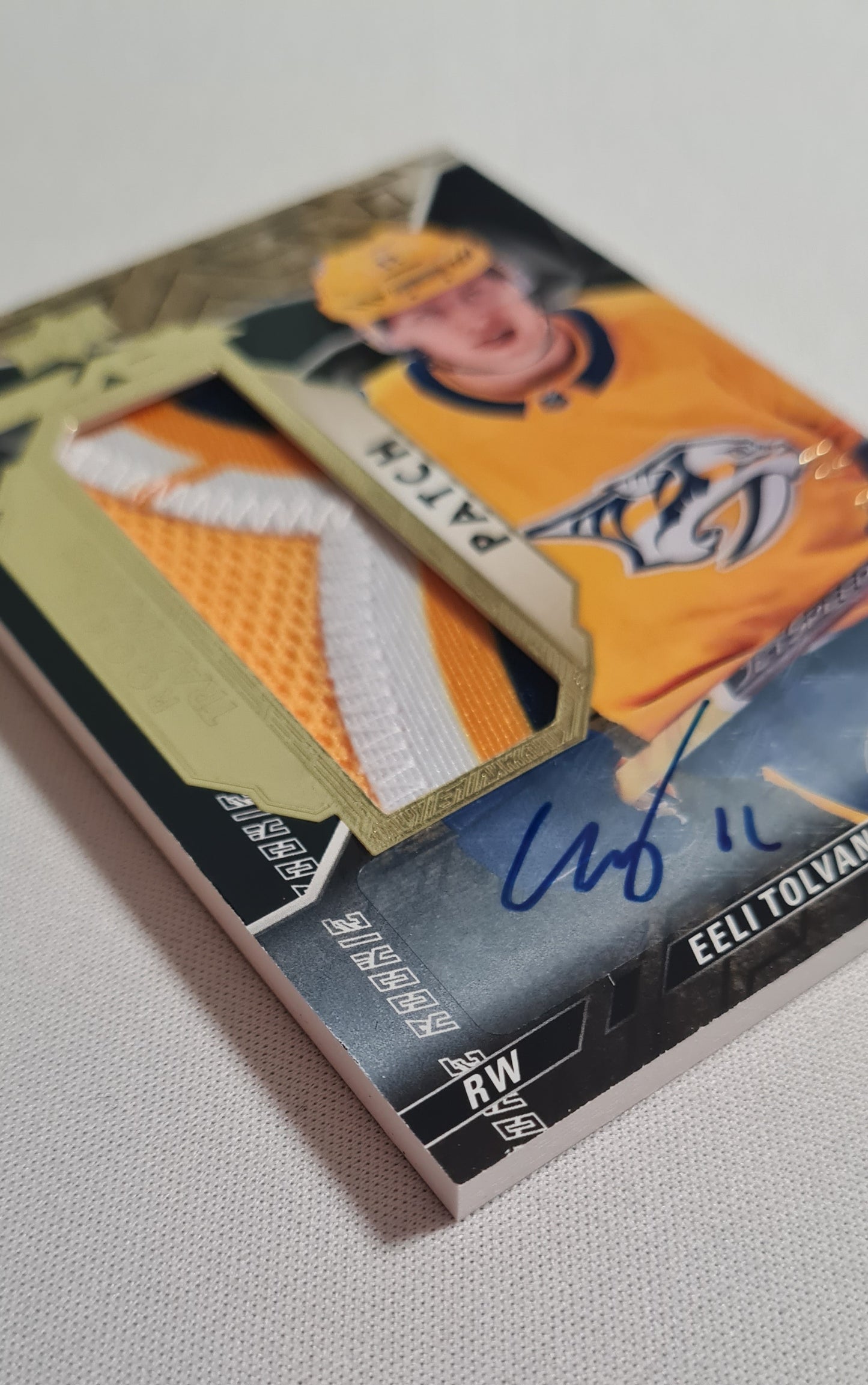 Eeli Tolvanen - 2018 Upper Deck Black - Ice Hockey NHL Nashville (RC) #RT-ET /Patch / Auto /40