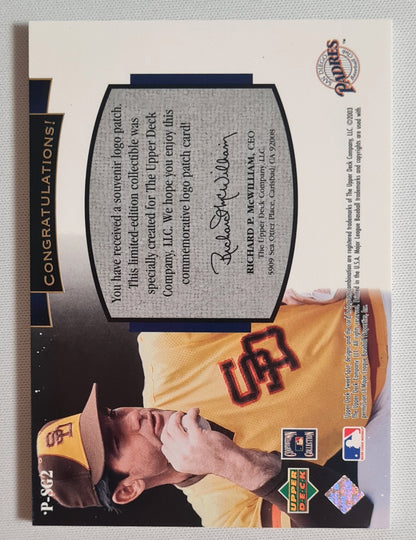 Steve Garvey - 2003 Upper Deck MLB SD Sweet Spot Classic #P-SG2 /Patch