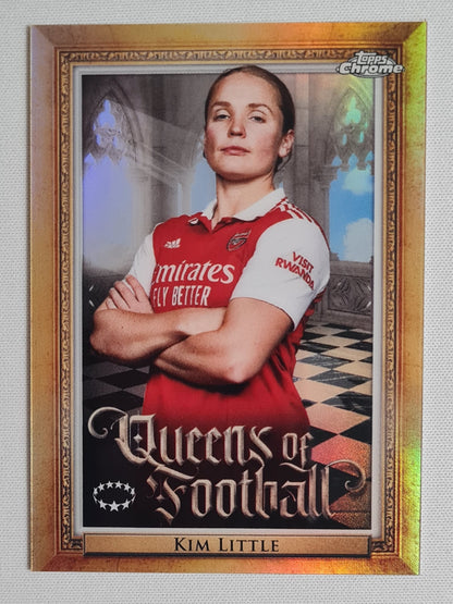 Kim Little - 2023 Topps Chrome - Queens of Football - Arsenal WFC #19