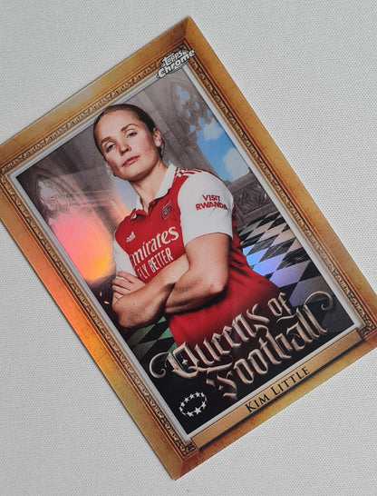 Kim Little - 2023 Topps Chrome - Queens of Football - Arsenal WFC #19