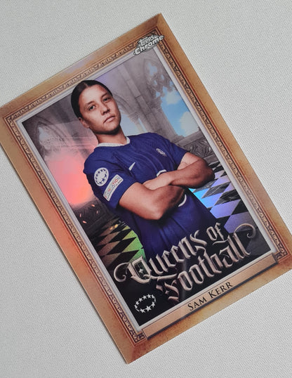 Sam Kerr - 2023 Topps Chrome - Queens of Football - Chelsea FC #20