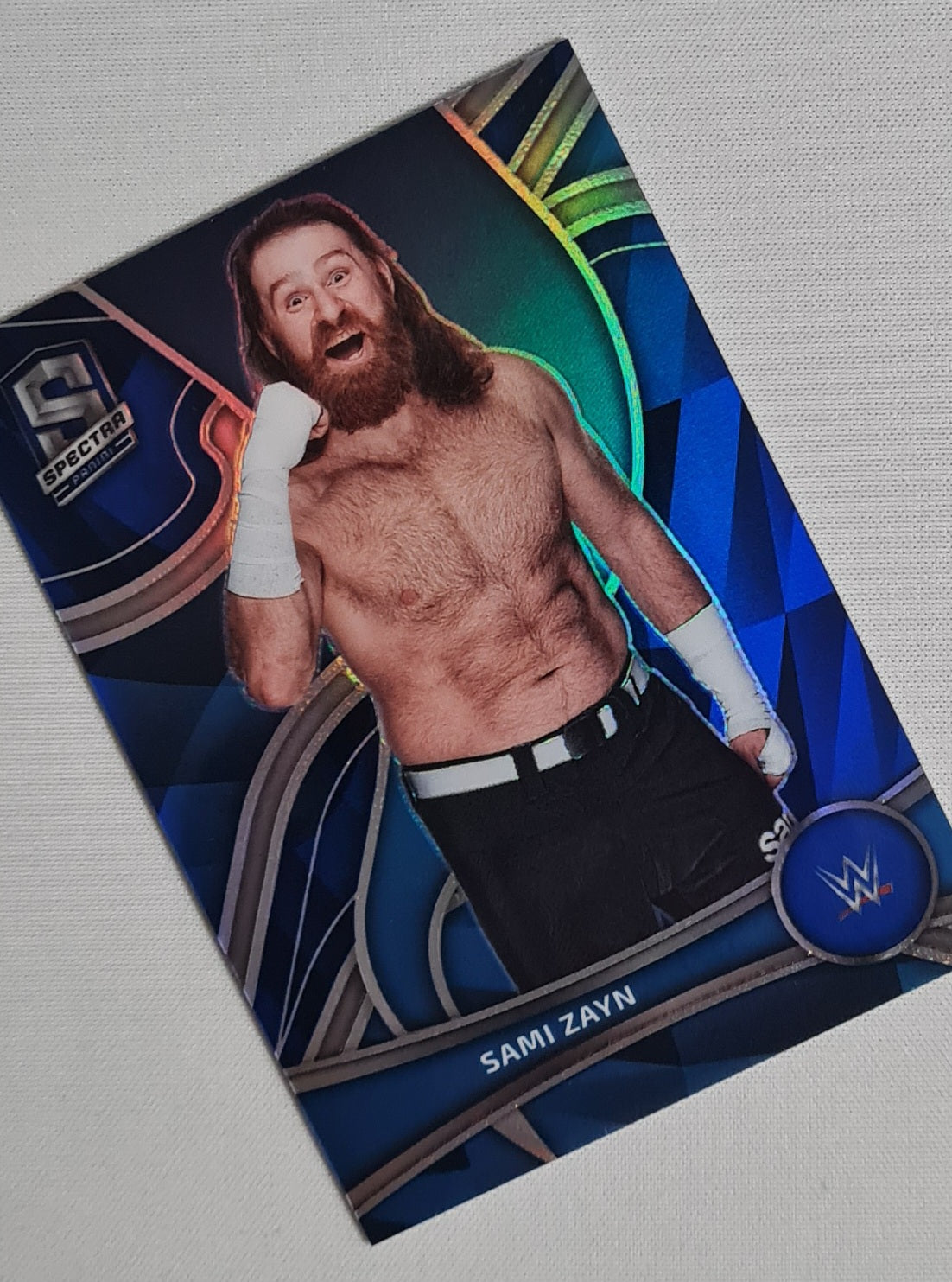 Sami Zayn - 2022 Panini Chronicles Spectra WWE Prizm Smack Down #388 /99