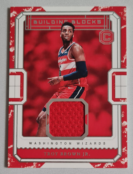 Troy Brown Jr. - 2018/19 Panini Cornerstone Basketball NBA Washington Wizzards #BB-TB /Patch