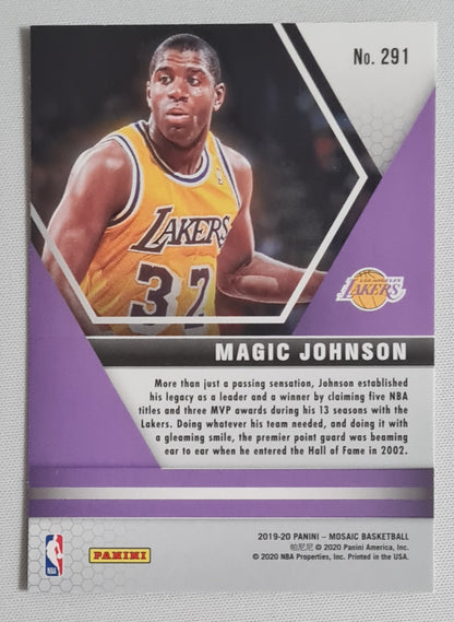 Magic Johnson - 2019/20 Panini Mosaic Basketball NBA LA Lakers #291