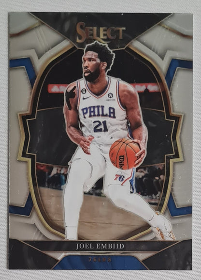 Joel Embiid - 2022/23 Panini Select Basketball NBA Philadelphia 76ers #47 Concourse