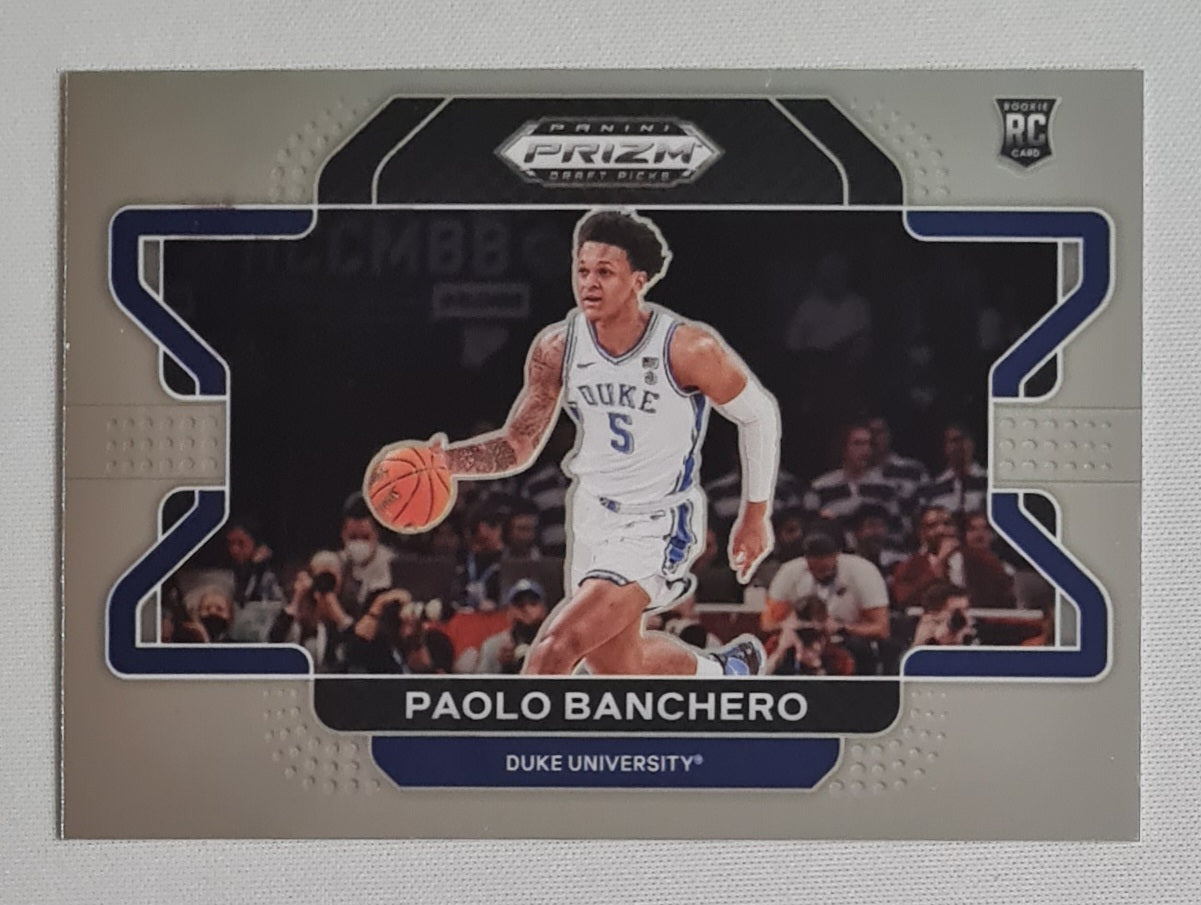 Paolo Banchero - 2022 Panini Prizm Draft Picks Duke University #52