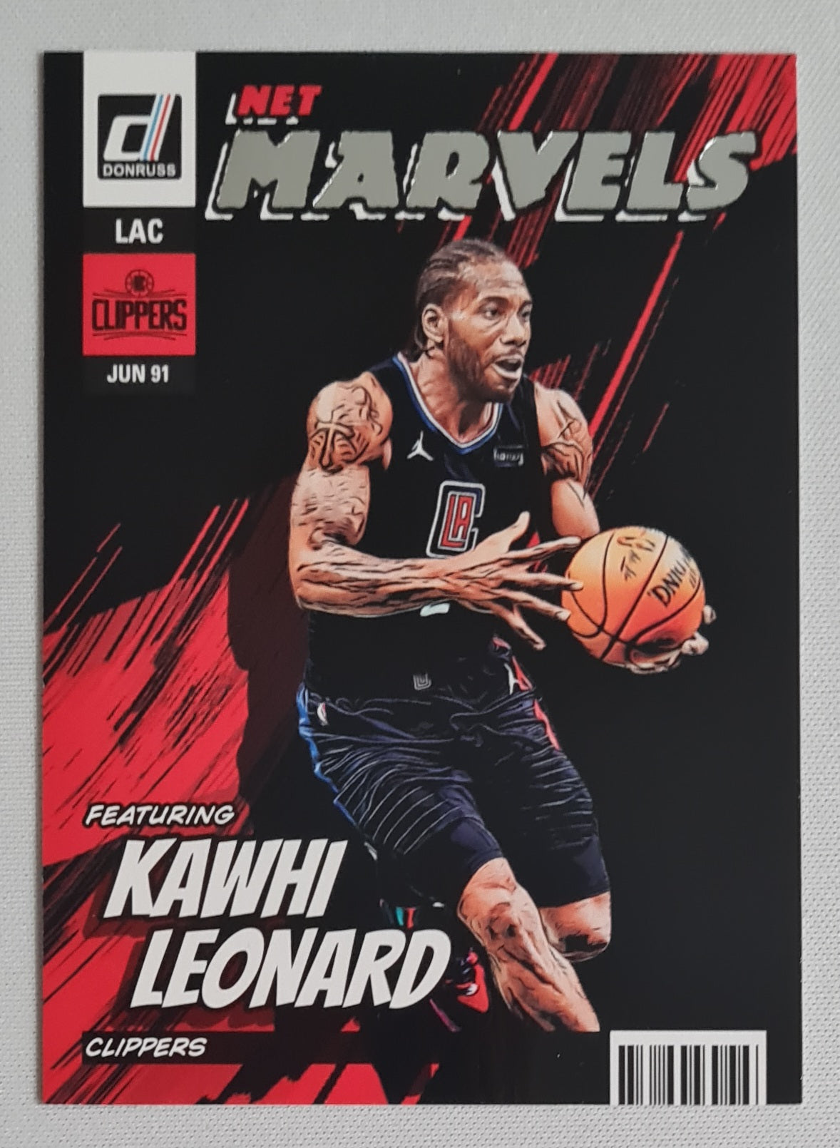 Kawhi Leonard - 2022/23 Panini Donruss Basketball Clippers #1 Net Marvels