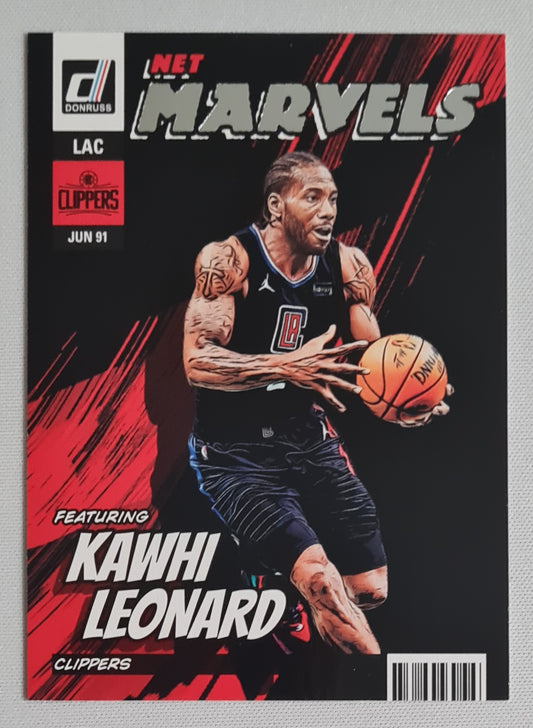 Kawhi Leonard - 2022/23 Panini Donruss Basketball Clippers #1 Net Marvels