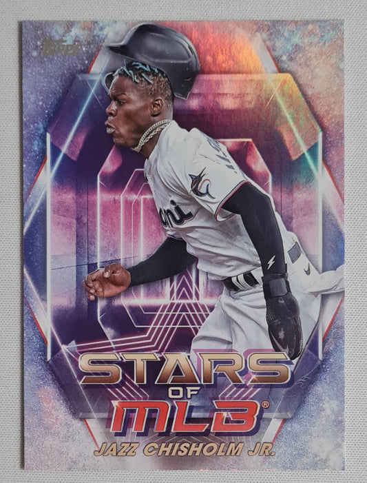 Jazz Chisholm Jr. - 2023 Topps "Stars of MLB" - Miami Marlins #SMLB -10 Refractor