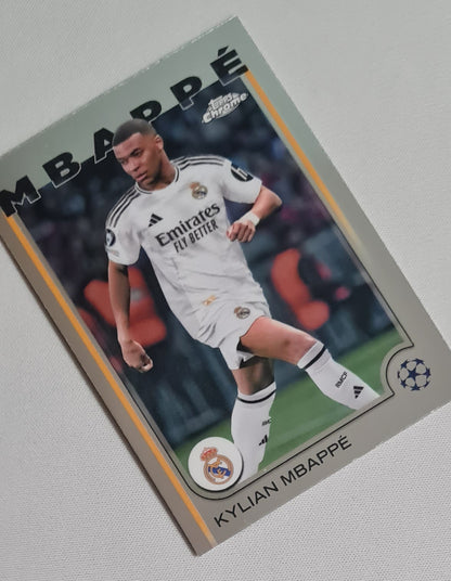 Kylian MBappe - 2025 Topps Chrome Real Madrid C.F.  #1