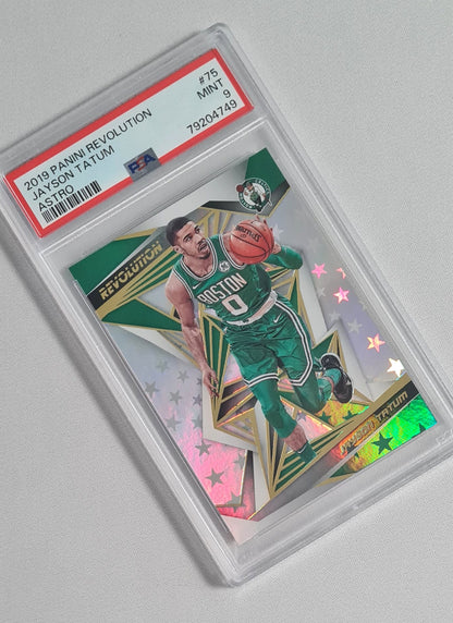 Jayson Tatum - 2019 Panini Revolution Astro NBA Boston Celtics #75 PSA 9 MINT