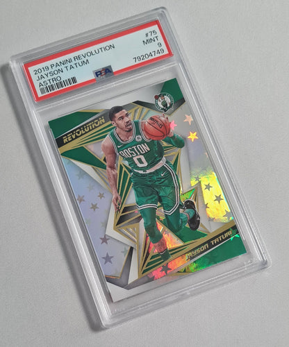 Jayson Tatum - 2019 Panini Revolution Astro NBA Boston Celtics #75 PSA 9 MINT