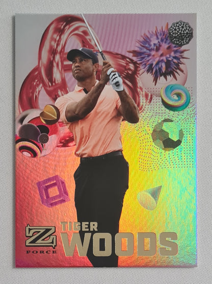 Tiger Woods - 2022 Skybox Metal universe Champions Golf #Z-15 Refractor
