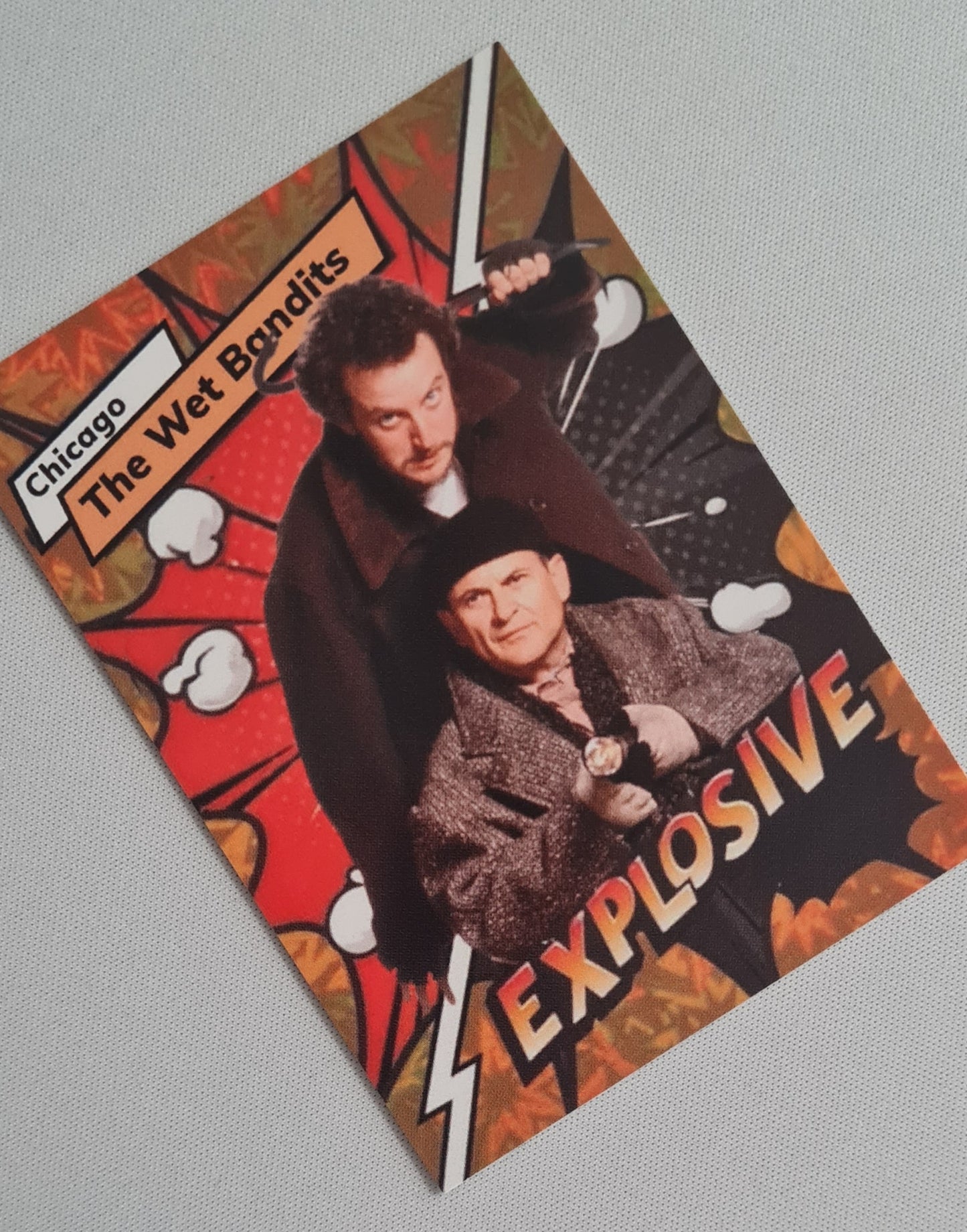 Harry & Marv - ElderboyO2 Sports Cards "The Wet Bandits" Chicago - EXPLOSIVE - Home Alone