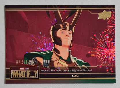 Loki - 2023 Upper Deck Marvel Studios What If...? #17 /888