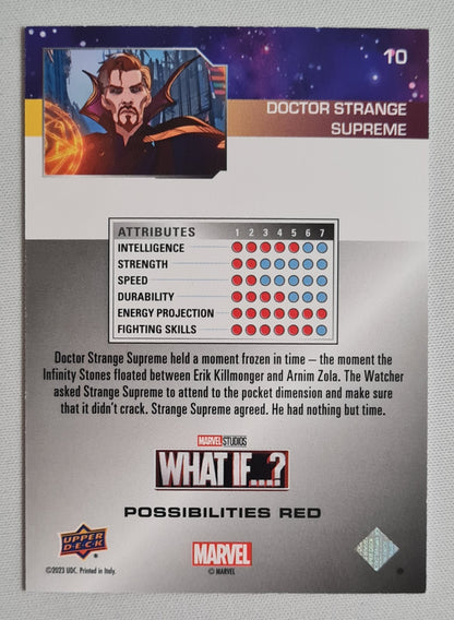 Doctor Strange Supreme - 2023 Upper Deck Marvel Studios What If...? #10 /888