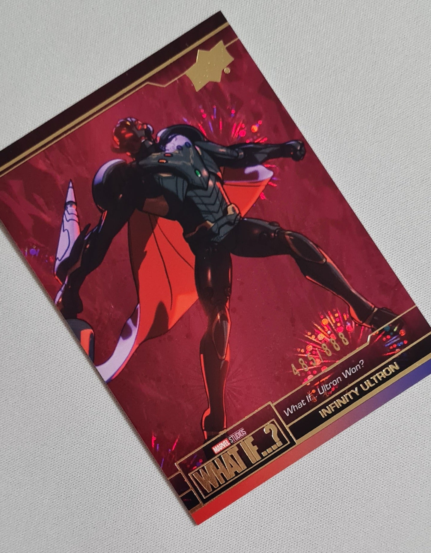 Infinity Ultron - 2023 Upper Deck Marvel Studios What If...? #15 /888