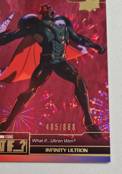 Infinity Ultron - 2023 Upper Deck Marvel Studios What If...? #15 /888