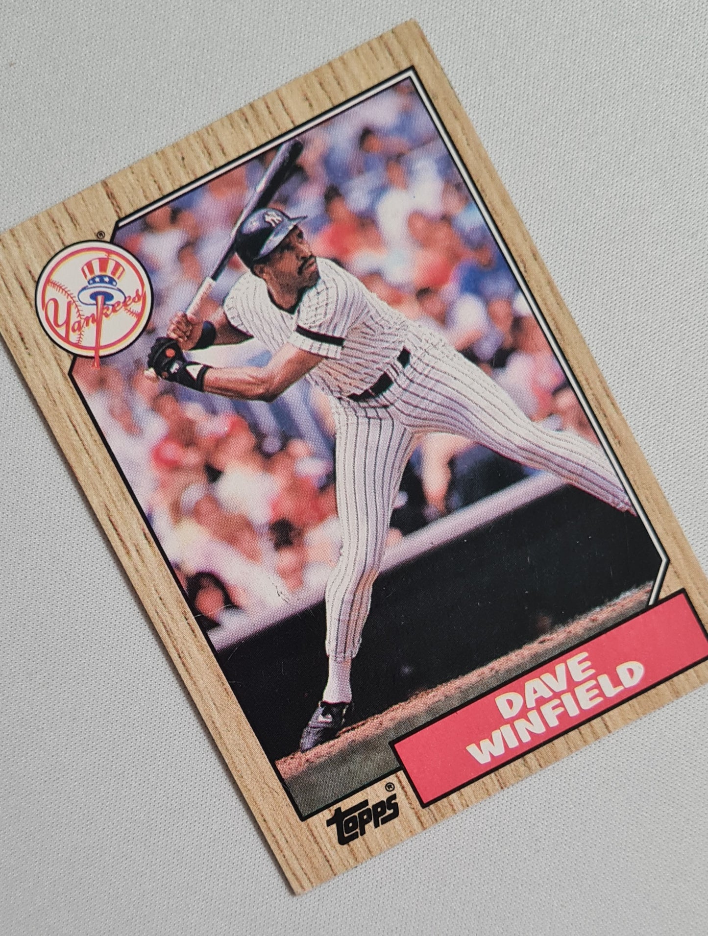 Dave Winfield - 1987 Topps "Chewing Gum" Card Baseball New York Yankees #770