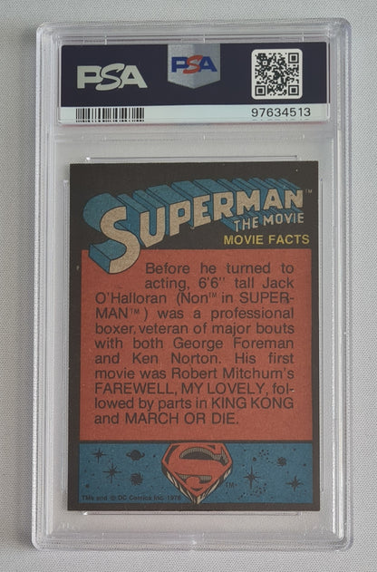 Superman-Movie - 1978 DC Comics - Zooming Across The Sky #4 PSA 7 NM