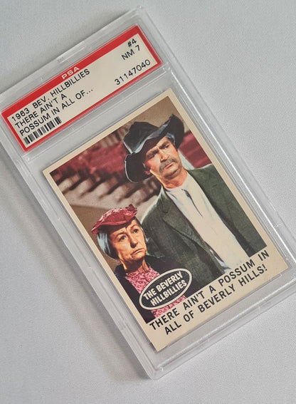 Beverly Hillbillies - 1963 There Ain't A Possum in all of Beverly Hills! #4 PSA 7 NM