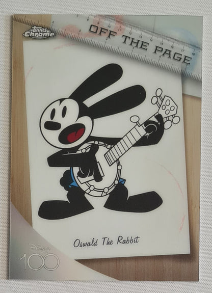 Oswald the Rabbit - 2023 Topps Disney 100 Off The Page #OTP-3
