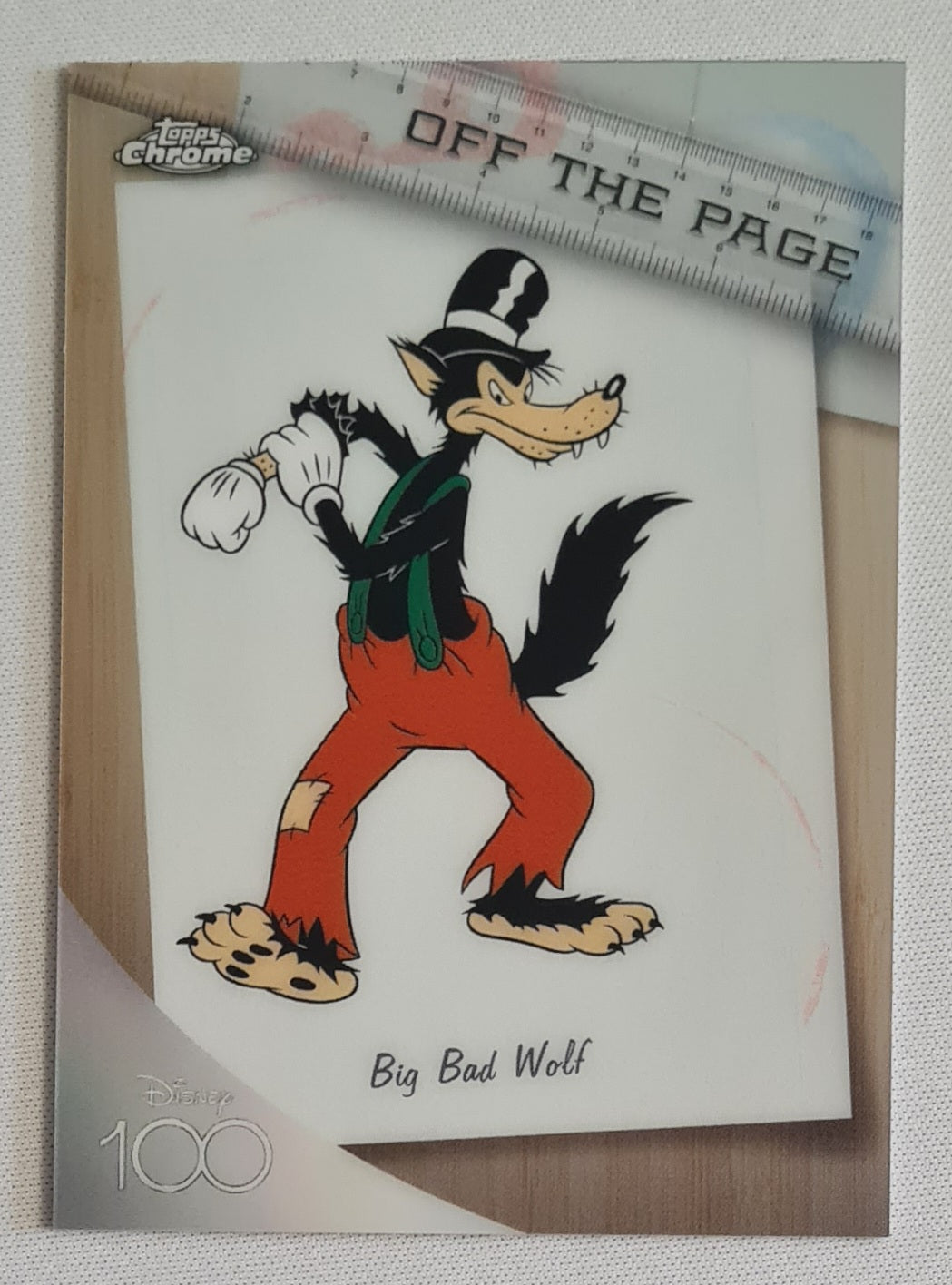 Big Bad Wolf - 2023 Topps Disney 100 Off The Page #OTP-1