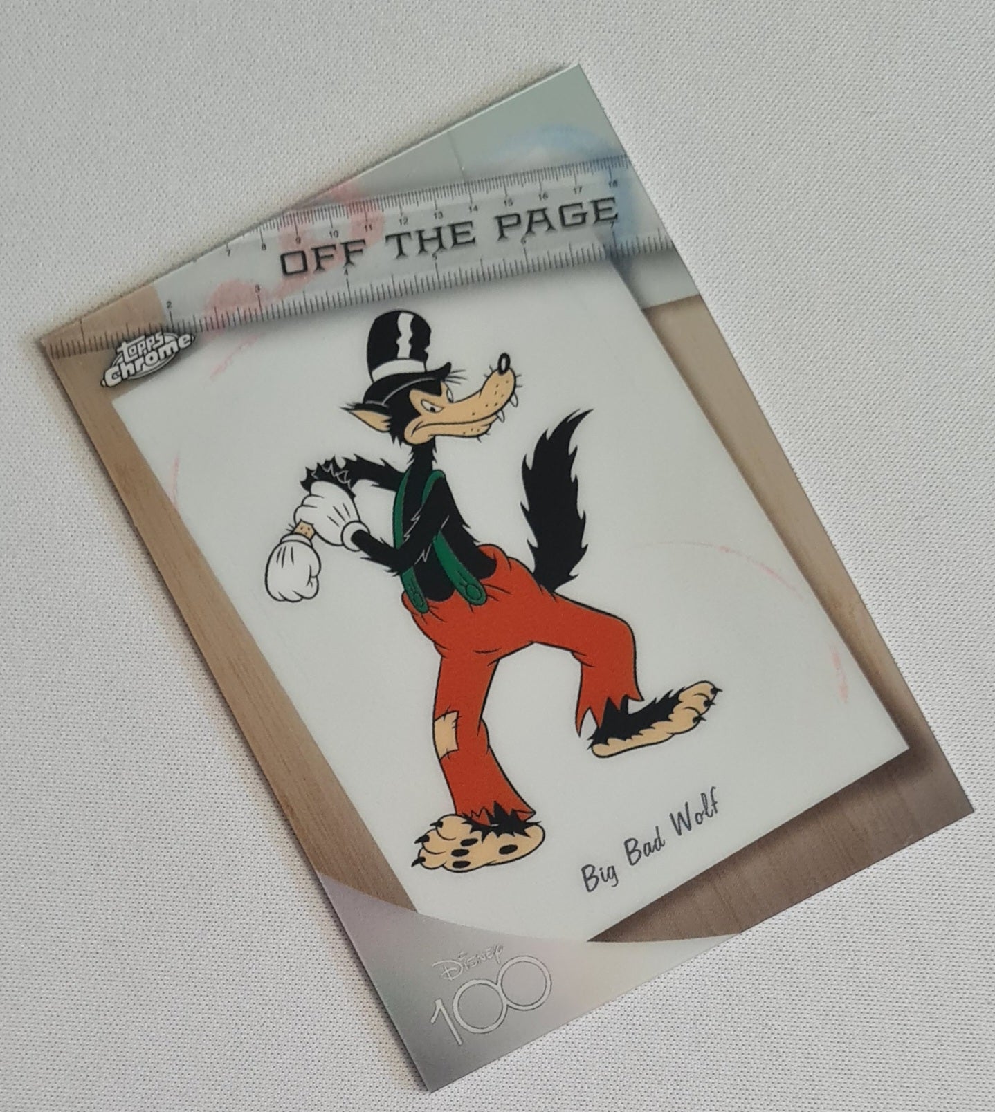 Big Bad Wolf - 2023 Topps Disney 100 Off The Page #OTP-1