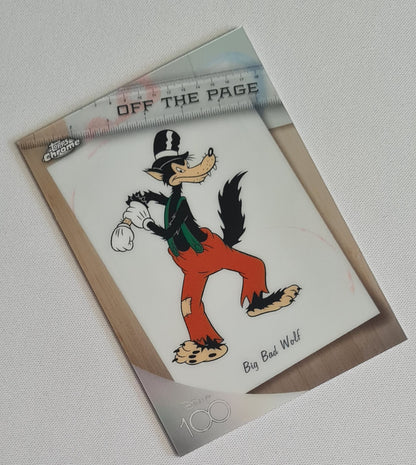 Big Bad Wolf - 2023 Topps Disney 100 Off The Page #OTP-1