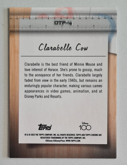 Clarabelle Cow - 2023 Topps Disney 100 Off The Page #OTP-4