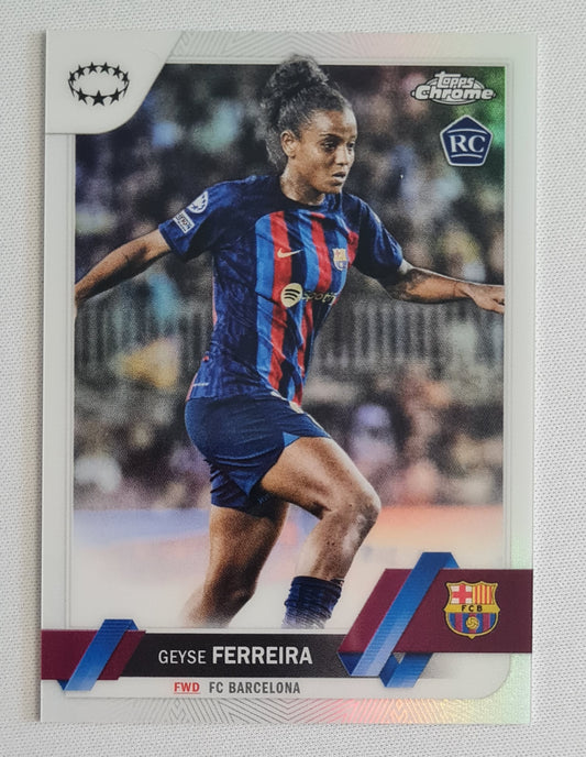 Geyse Ferreira - 2023 Topps Chrome Champions League (RC) #16